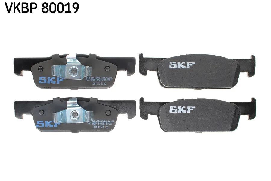 Комплект спирачно феродо, дискови спирачки SKF